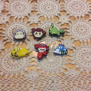 Jibbitz, Kid's shoe charms for crocs or crocs-style shoes, cartoons